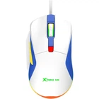Дротова ігрова миша XTRIKE ME GM-227 wired mouse, 1200-3600 4step dpi, USB, 1.5m, white
