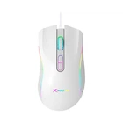 Дротова ігрова миша XTRIKE ME programmable GM-314 WH wired mouse, 800-7200 6 step dpi, USB, 1.5m, white
