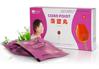 Китайські фітотампони Bang De Li "Clean Point" гінекологічні лікувальні тампони клін поінт на травах для жінок, ваакумовані (6 шт)