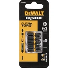 Набор бит DeWALT EXTREME Ph3 длина 25мм 5шт (DT7995T)