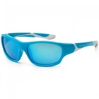 Солнцезащитные очки Koolsun Sport для детей 3–8 лет, сине-белые, защита UV400