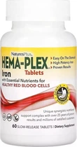 Комплекс вітамінів та мінералів Hema-Plex Natures Plus 60 таблеток