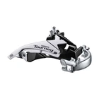 Переключатель передний Shimano FD-TY500, Top-Swing, универсальная тяга, хомут 34.9мм (S/M адаптеры), для 42Т