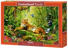 Пазл Його величність Тигр 500 деталей Castorland