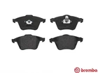 Комплект гальмівних колодок VOLVO (CHANGAN), FORD FOCUS, MAZDA 3, BREMBO (P24057)