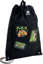 Сумка для взуття Kite Gaming Mode 46х33 см Чорна (K25-600M-22)