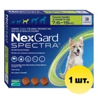 NexGard Spectra таблетка від бліх, кліщів, глистів 7-15кг (М) (1 таблетка) (107164)