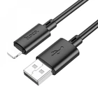Кабель Lightning 2.4A (1m) Hoco X88 - Black
