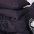 Комплект постельного белья Mirson Сатин Premium Black Pearl 0055 143х210х2 (2200000671561)
