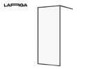 Душова кабіна Cersanit Larga Walk-in 90x200 профіль чорний S932-138