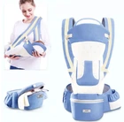 Хипсит, Эрго-рюкзак, кенгуру переноска Baby Carrier 6 в 1 Джинсовый (vol-1419)