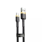 Кабель Baseus Cafule Lightning 1.5A 2m Gold Black