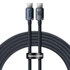 Кабель Baseus Crystal Shine Series Type-C to Type-C 100W 2m Black