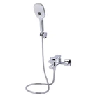 Змішувач для ванни з коротким виливом Qtap Gemini QTGEM259CRM45681 Chrome одноважільний, латунь, хром