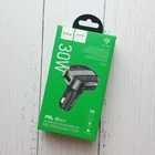 FM модулятор Hoco E70 Wireless Transmitter 30W (USB+Type-C) PD30W+QC3.0 Чорний