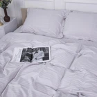 Наволочка MirSon Satin Stripe 30-0010 Light Gray 50х70 см (2200005251225)