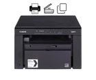 Многофункциональный лазерный принтер сканер копир 3 в 1 Canon i-Sensys MF3010 черный