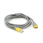 Подовжувач USB 2.0 V-Link AM/AF 3.0m з феритом сіро-жовтий