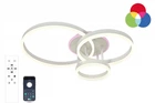 Світильник світлодіодний стельовий LUMINARIA GENNY ROUND RGB 80W 4R WHITE