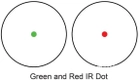 Коліматорний приціл Barska Red/Green Dot 1x30 Cantilever (923637) - зображення 8