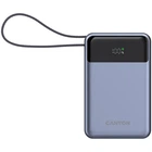 Батарея універсальна Canyon 20000mAh OnPower 600 PD/65W built-in cable Dark Grey (CNS-CPB600DG) (BR817545638)