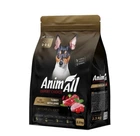 Полнорационный сухой корм AnimAll для взрослых собак малых пород со свежей индейкой и ягненком