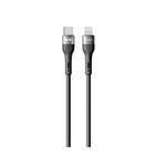 Кабель USB Ridea RC-XS51 X-Silicone Type-C to Lightning 30W 2m Колір Чорний