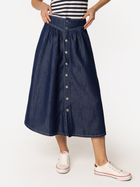 Спідниця джинсова міді жіноча Lee Cooper Leida-1027 XL Синя (5905991737162)