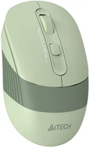 Комп'ютерна миша A4tech Fstyler FB10C, Matcha Green, USB, бездротова, оптична, BT+RF (Combo), 1200/1600/2000/2400 dpi, 125 Hz, 4 кнопки