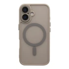 Чохол TPU+PC Magnetic Matte Camera Lens with Magsafe для iPhone 16 Колір Grey