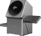 Беспроводное зарядное устройство Proove Iron Hide Qi2 3in1 для телефона наушников часов Gray