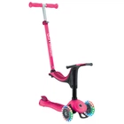 Дитячий самокат 3в1 Globber Go Up Sporty Lights рожевий (452-610-4 S)