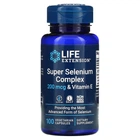 Селен з витамином E комплекс Life Extension (Super Selenium Complex) 200 мкг/30 МО 100 капсул LEX17781