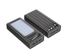 УМБ повербанк Y-Kryptone N-24 LED Light 20000 mAh CABLE in Black