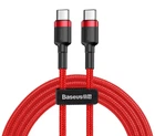 Кабель Baseus Cafule USB Cable Type-C to Type-C 3A 1m Red (CATKLF-G09)