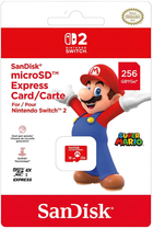 Karta pamięci SanDisk Nintendo Switch microSD Express card 256 GB (4523052030185)