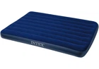 Полуторный надувной матрас велюровый Intex 64758 137*191*25 см
