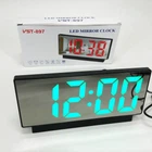 Электронные настольные LED часы от USB VST-897-4 с будильником и термометром