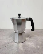 Гейзерная кофеварка Gusto Сomo GU-1000-6 300 мл 6 чашек серая
