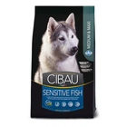 Сухий корм Farmina Cibau Sensitive Adult Medium & Maxi з чутливим травленням з рибою