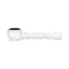 Сифон для душового піддона ANIplast 1 1/2"x90 мм із системою Click-Сlack з гнучкою трубою 40х40/50 E415CLSEU