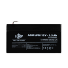 Акумулятор AGM LogicPower LPM 12V - 1.3 Ah