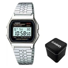 Мужские часы Casio A159W-N1 Серебристые ( AT1141-0345 )