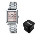 Женские часы Casio LTP-V007D-4E Серебристые ( AT1141-0018 )
