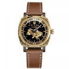 Жіночий наручний годинник Awarder 021 Де би не була Gold-Black-Brown