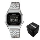 Женские часы Casio LA680WA-1B Серебристые ( AT1141-0089 )