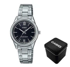 Женские часы Casio LTP-V005D-1B2 Серебристые ( AT1141-0005 )