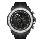 Часи наручні Sanda 6012 Black-Silver