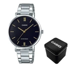 Женские часы Casio LTP-VT01D-1B Серебристые ( AT1141-0098 )