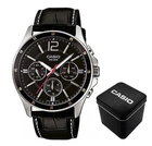 Мужские часы Casio MTP-1374L-1A Серебристые ( AT1141-0053 )